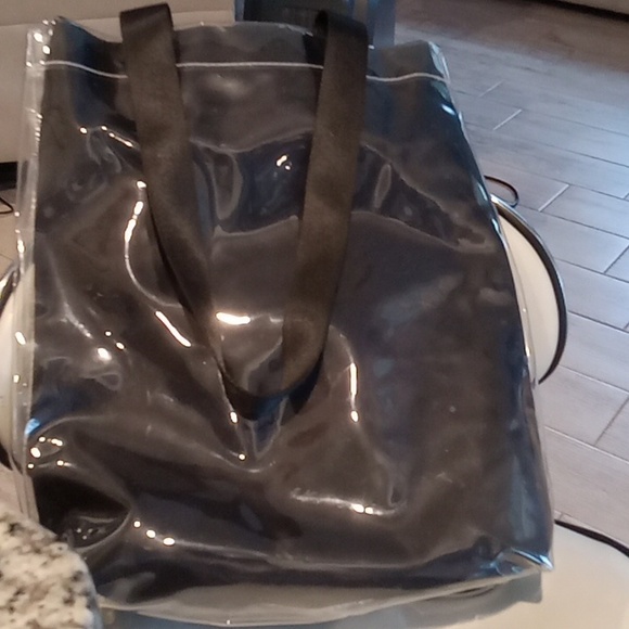 Rampage Black and White Tote Bag - Picture 2 of 3